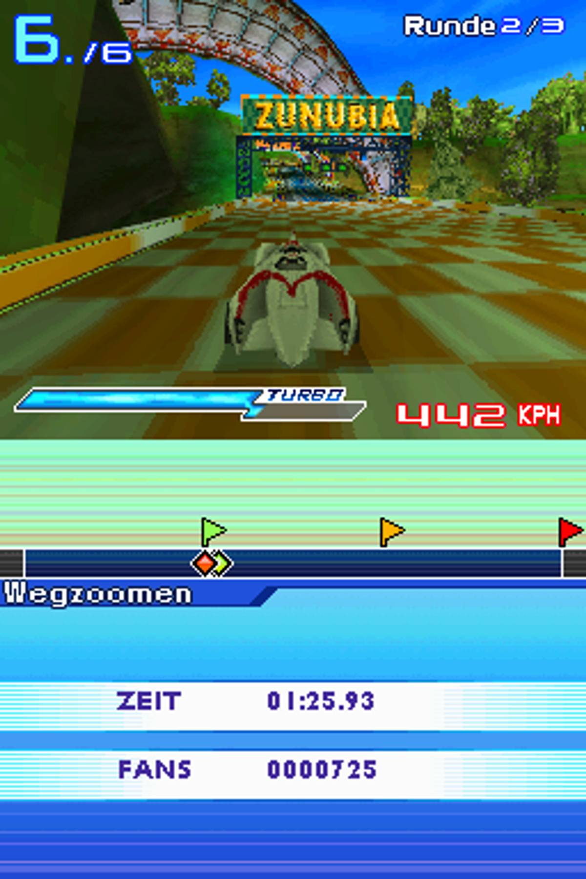 Speed Racer: The Videogame ROM - NDS screenshot 4