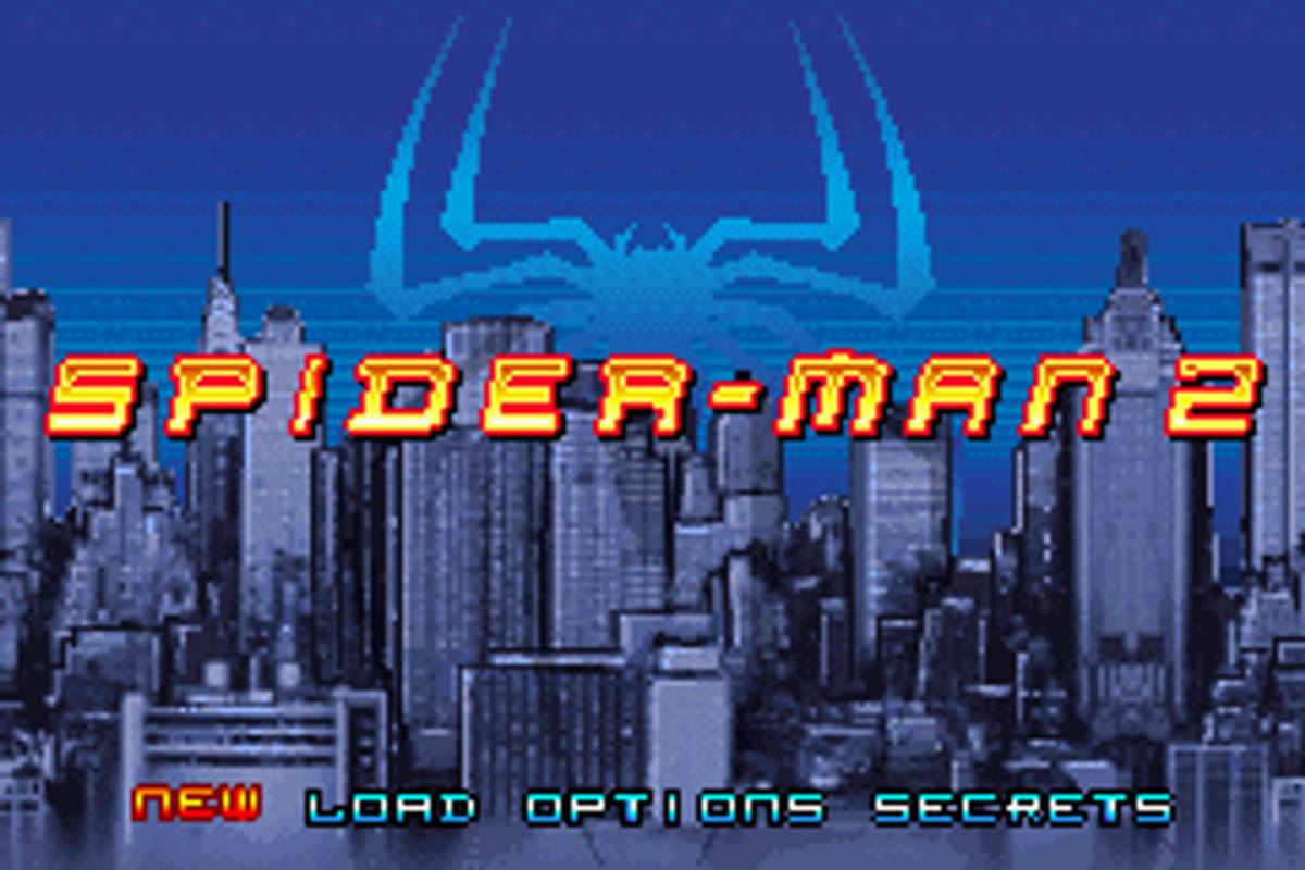 Spider-Man 2 ROM - GBA screenshot 1