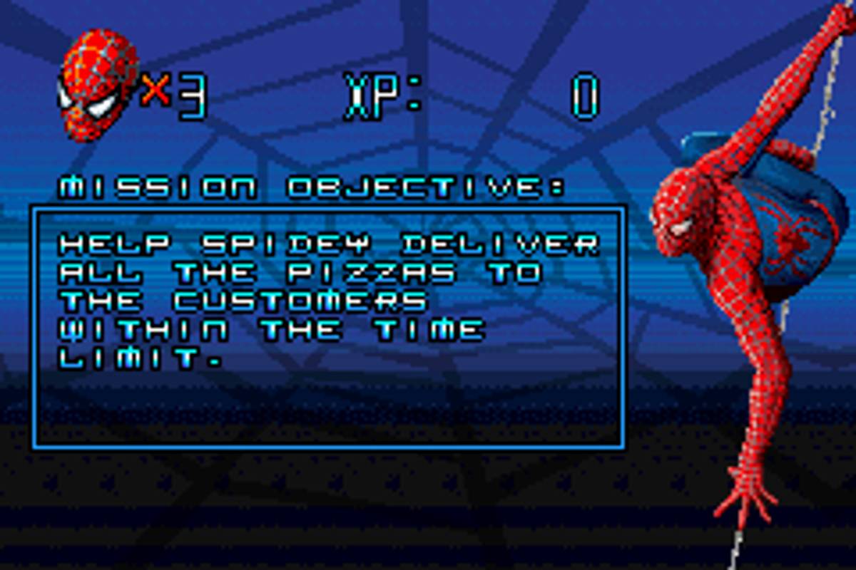 Spider-Man 2 ROM - GBA screenshot 3