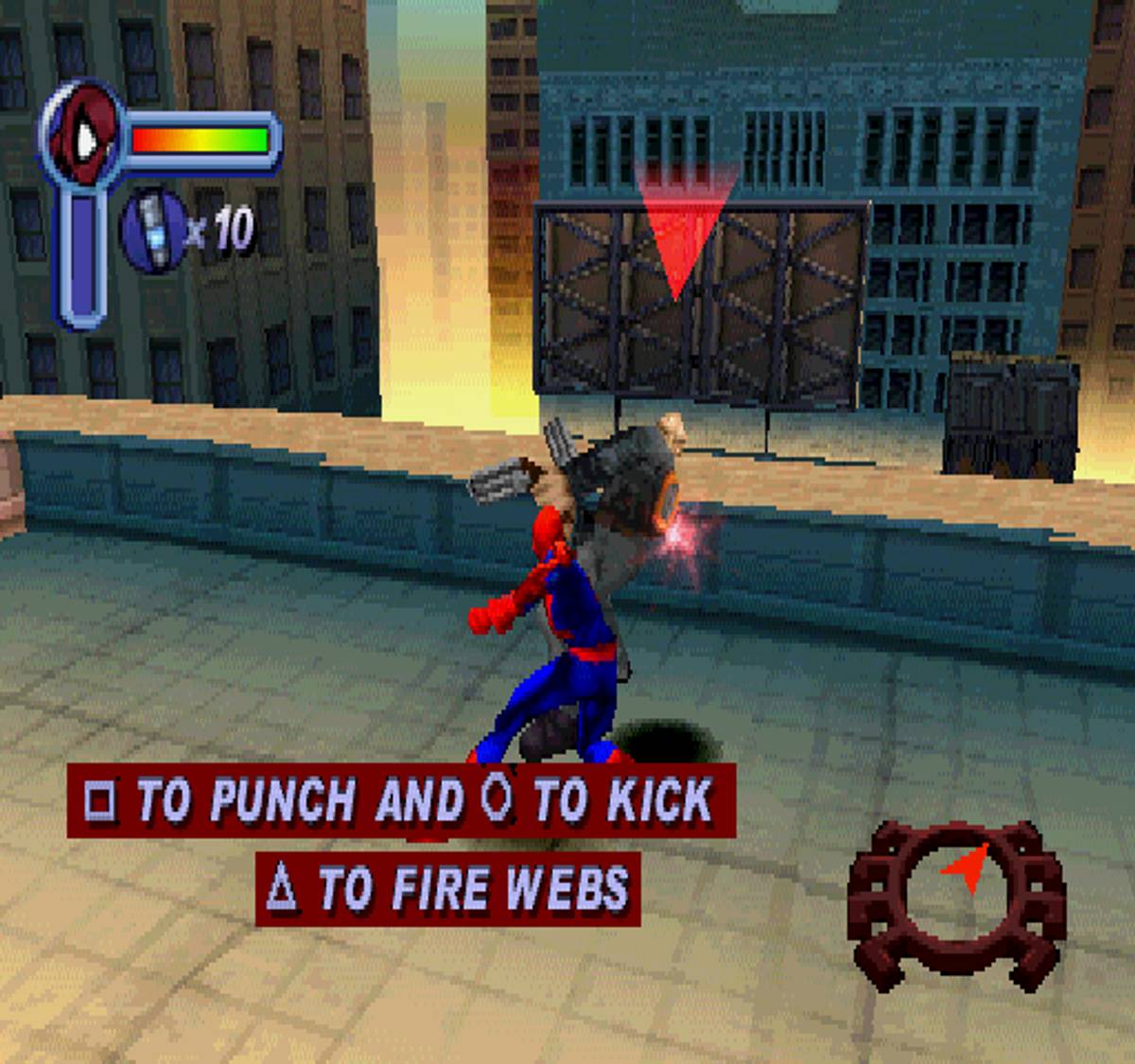 Spider-Man ISO - PS1 screenshot 6