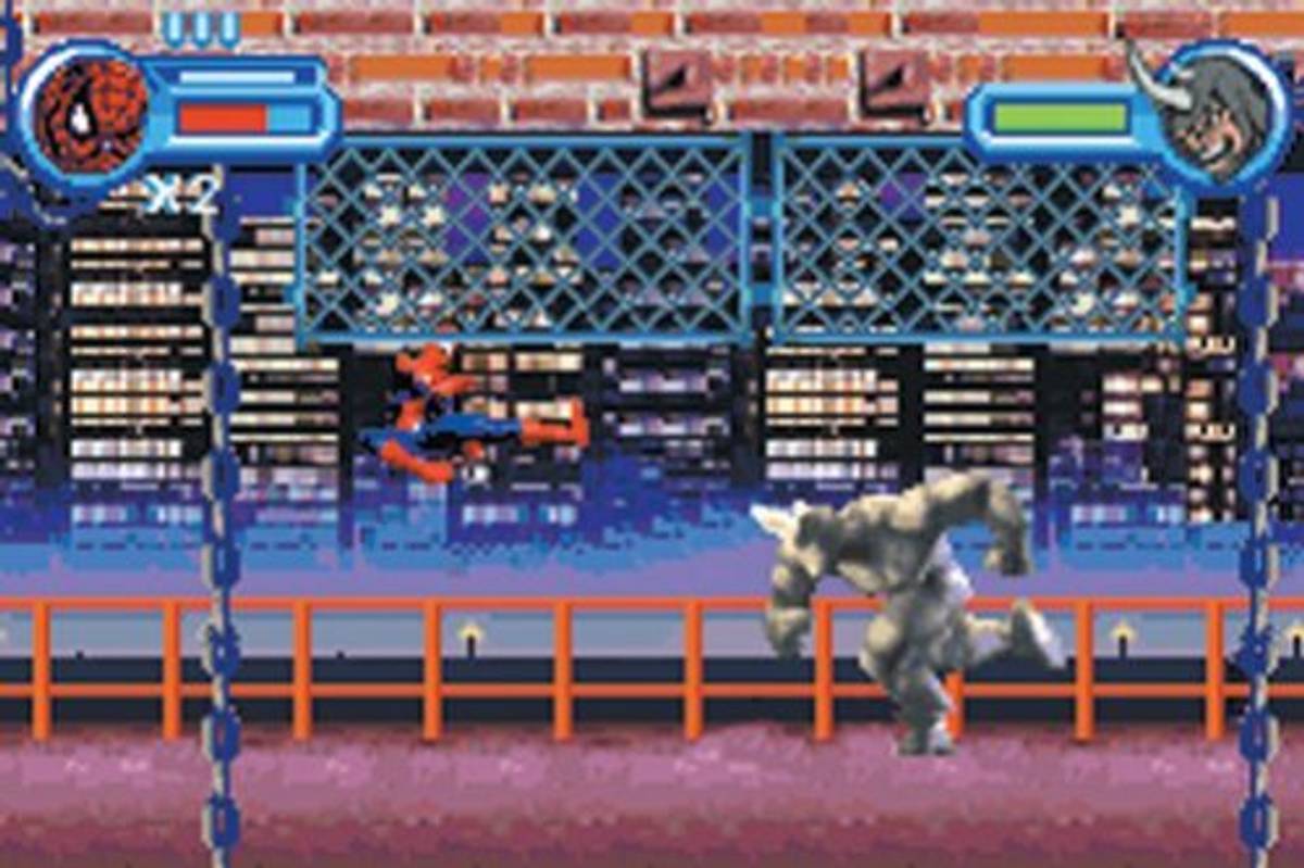 Spider-Man: Mysterio's Menace ROM - GBA screenshot 2