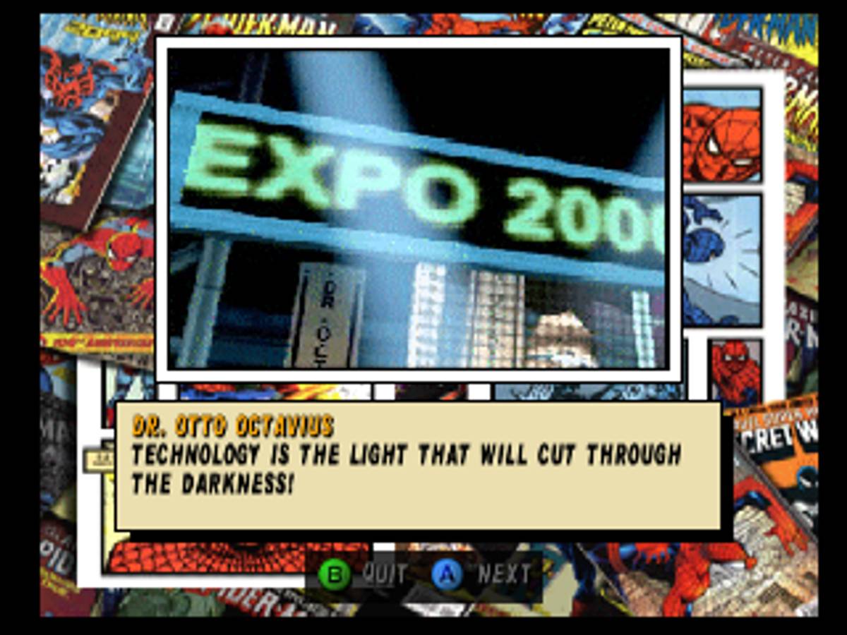 Spider-Man ROM - N64 screenshot 3
