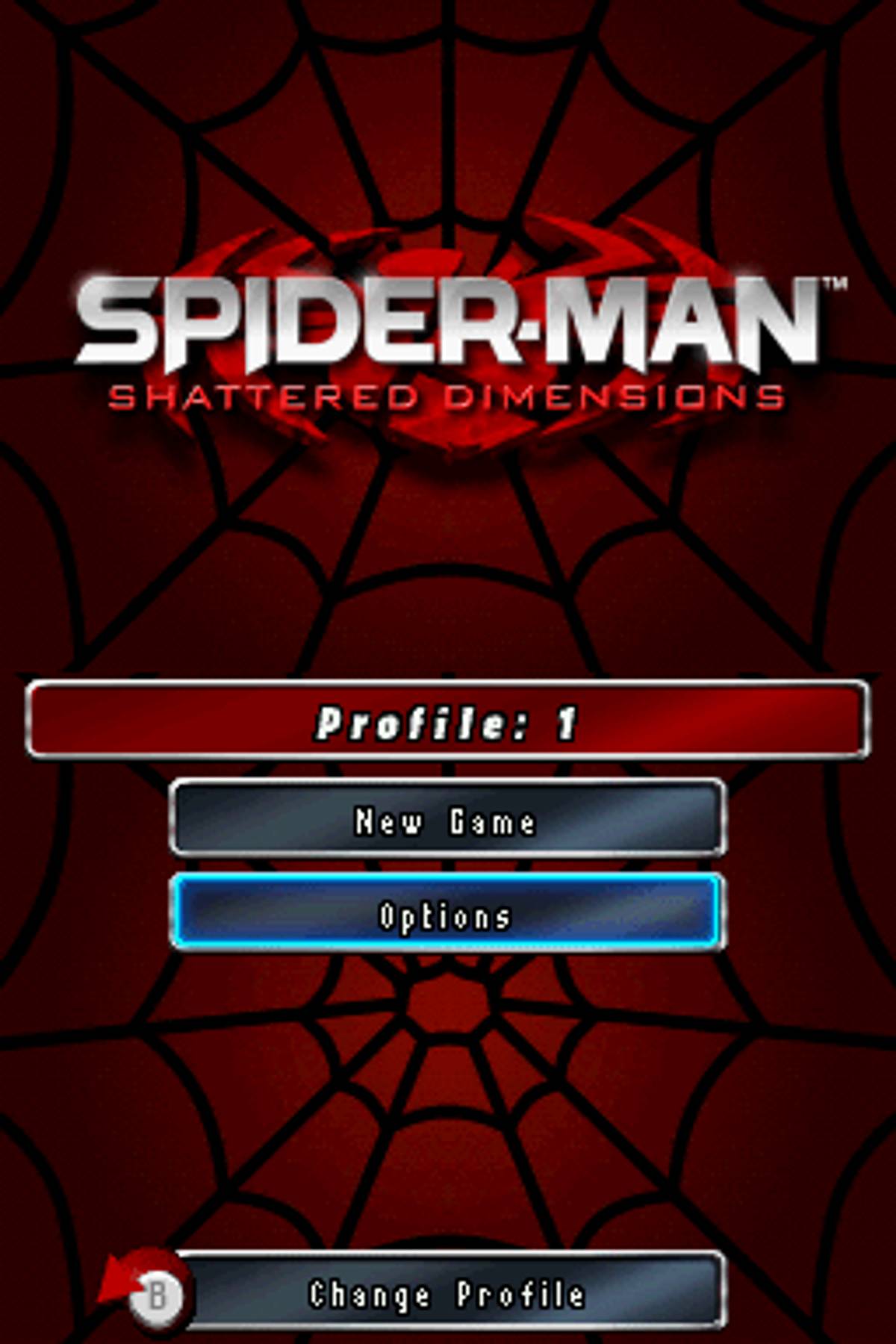 Spider-Man: Shattered Dimensions ROM - NDS screenshot 1