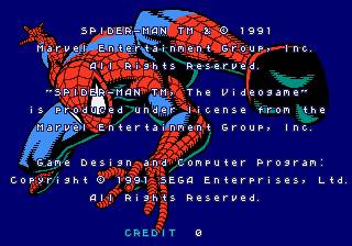 Spider-Man: The Videogame ROM - Arcade screenshot 1