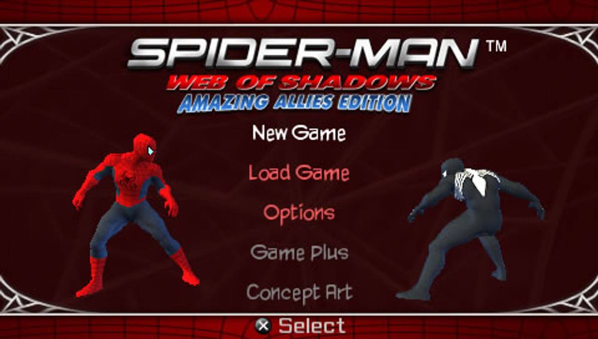 Spider-Man: Web of Shadows - Amazing Allies Edition ISO - PSP screenshot 2