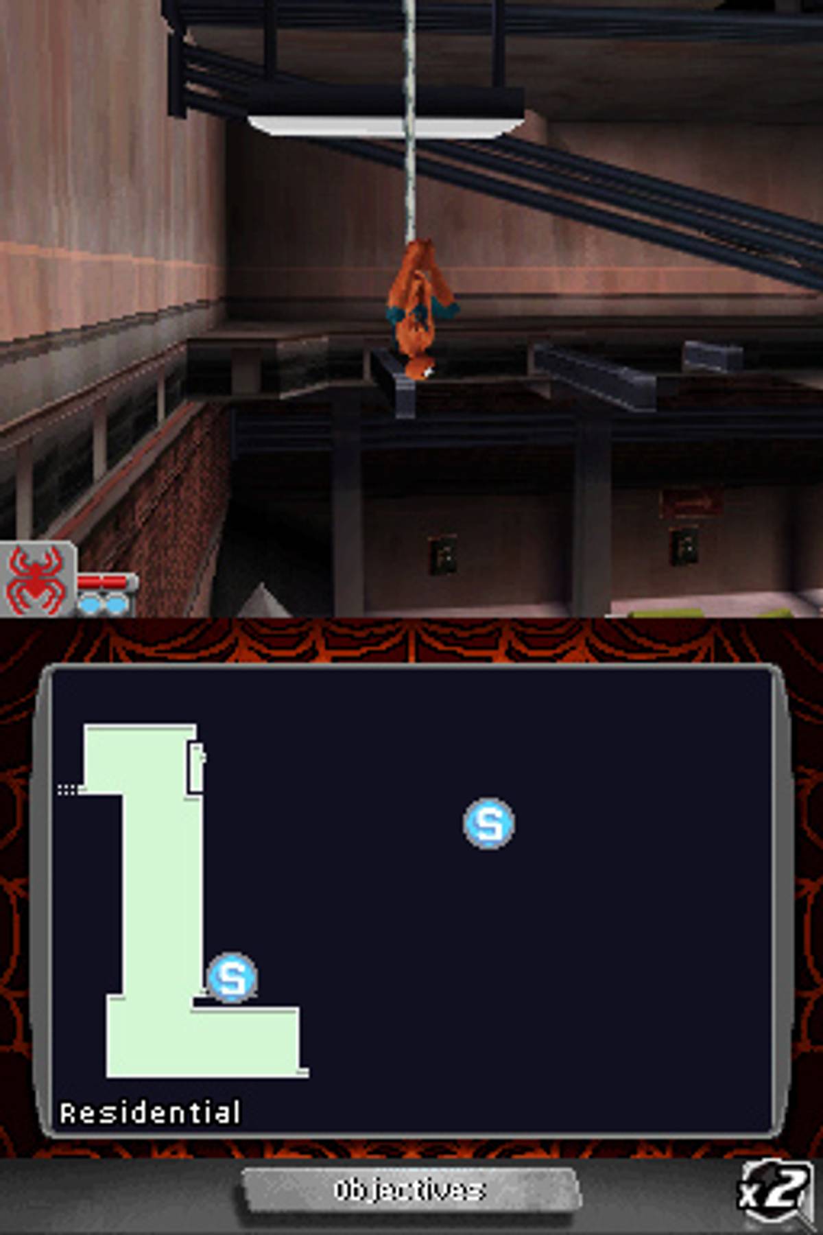 Spider-Man: Web of Shadows ROM - NDS screenshot 2