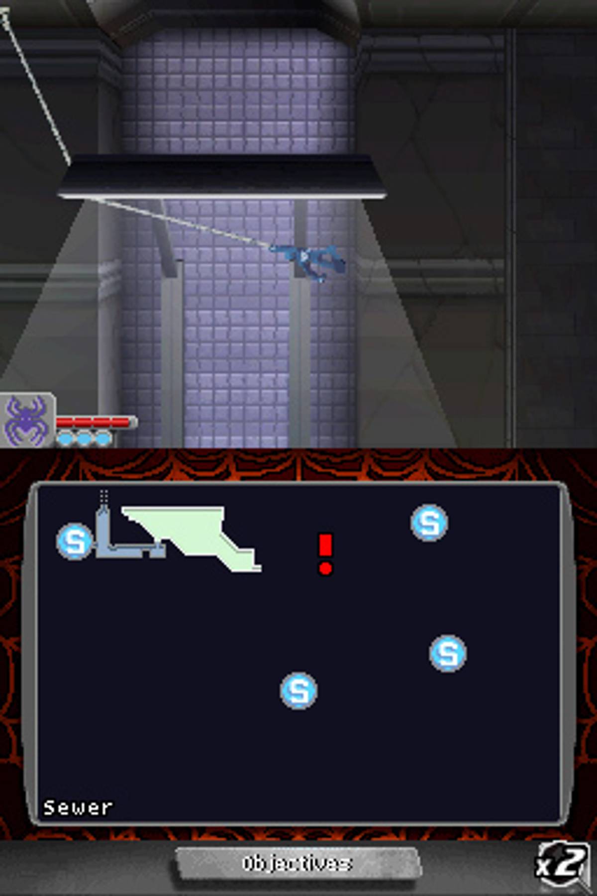 Spider-Man: Web of Shadows ROM - NDS screenshot 4