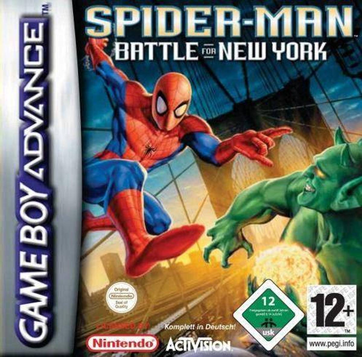 Download Torrent Spider-Man: Battle for New York ROM – GBA