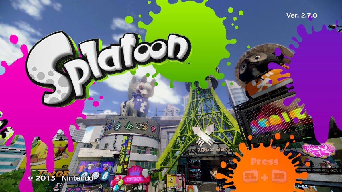 Splatoon ISO - Wii U screenshot 1