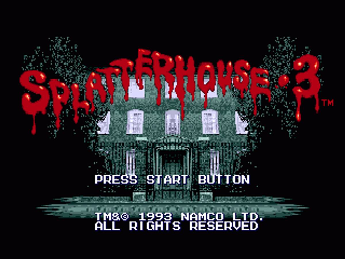 Splatterhouse 3 ROM - Genesis screenshot 1