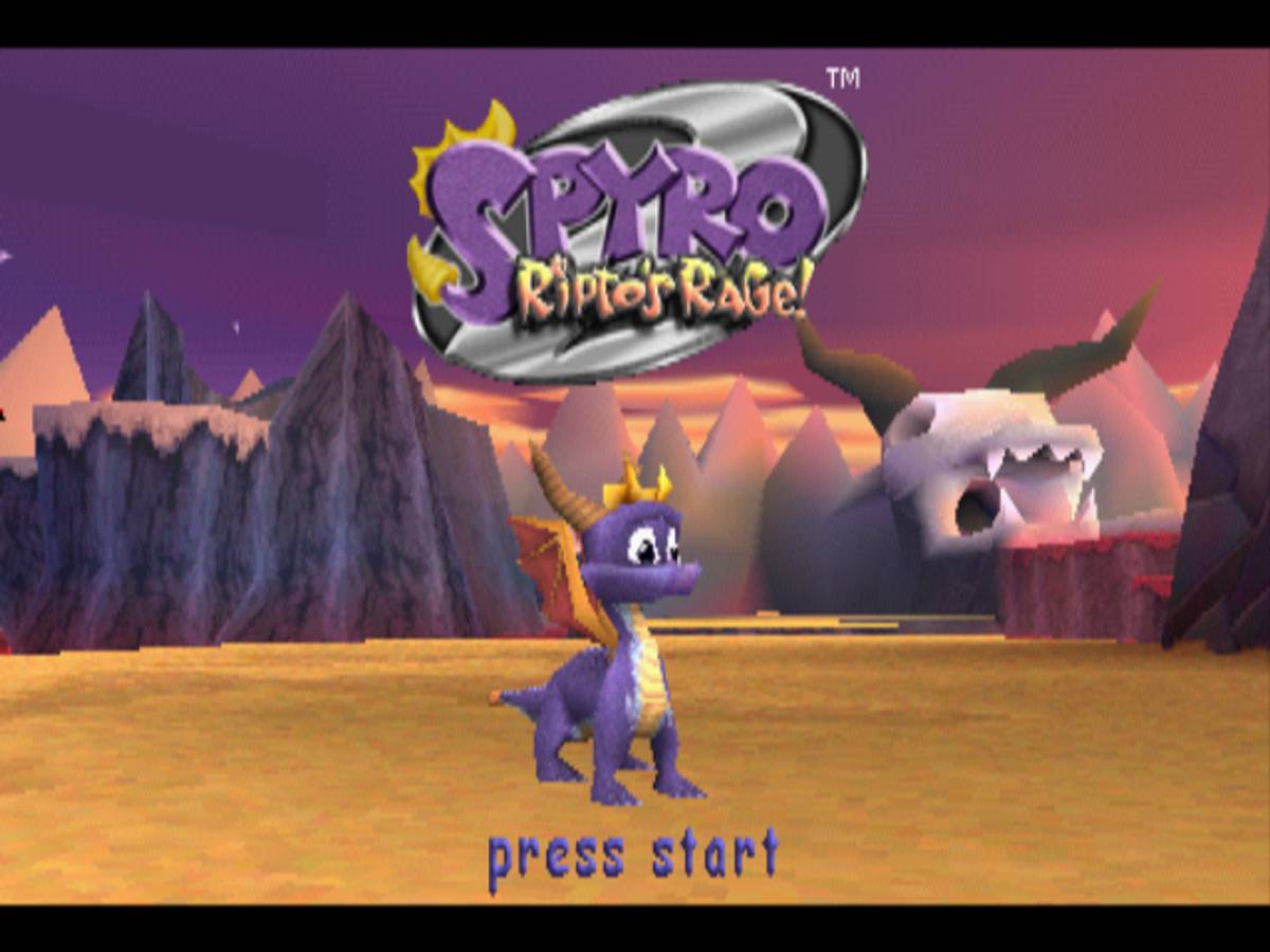 Spyro 2: Ripto's Rage! ISO - PS1 screenshot 1