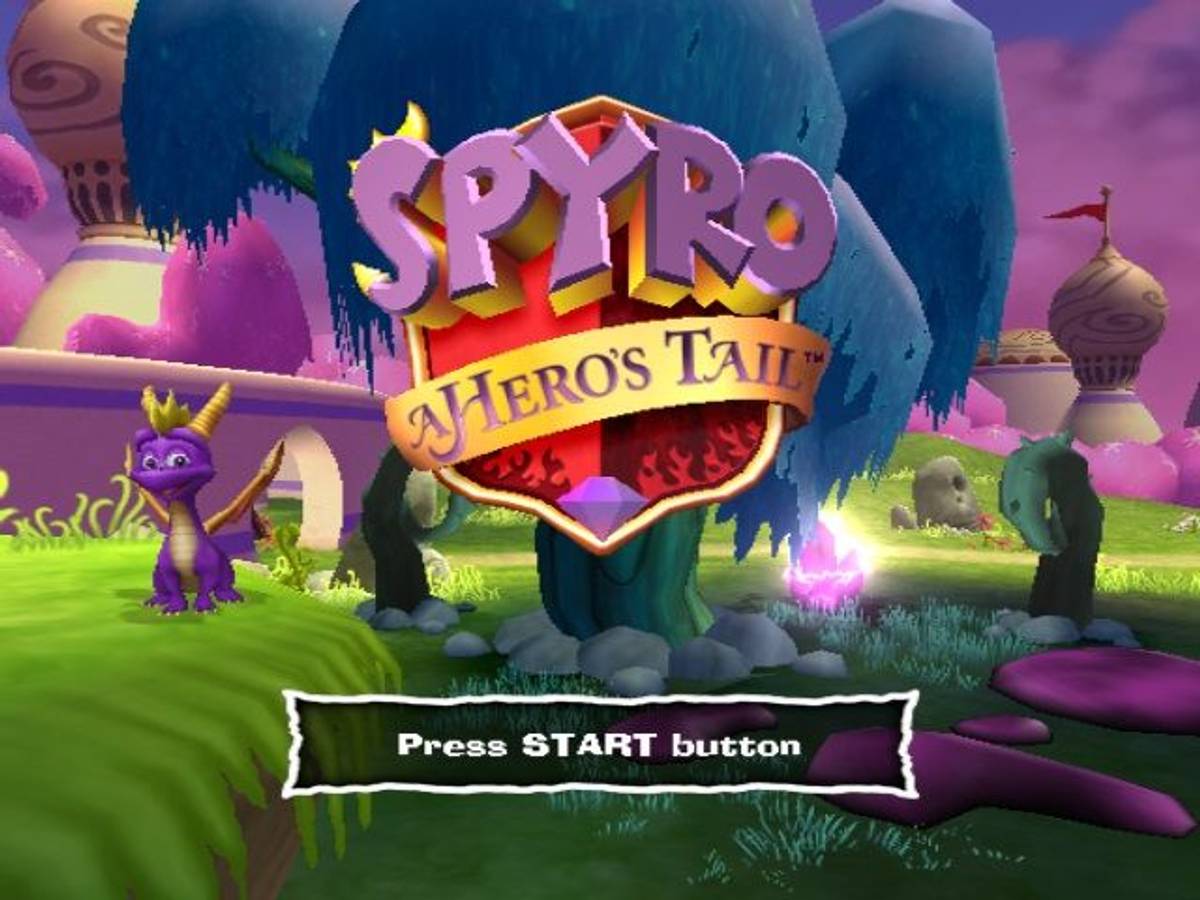 Spyro: A Hero's Tail ISO - PS2 screenshot 1