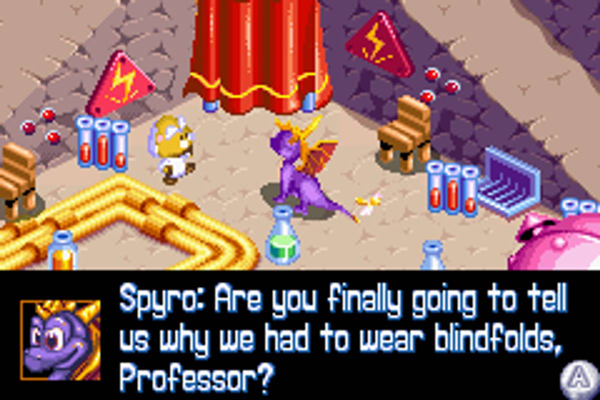 Spyro: Attack of the Rhynocs ROM - GBA screenshot 3