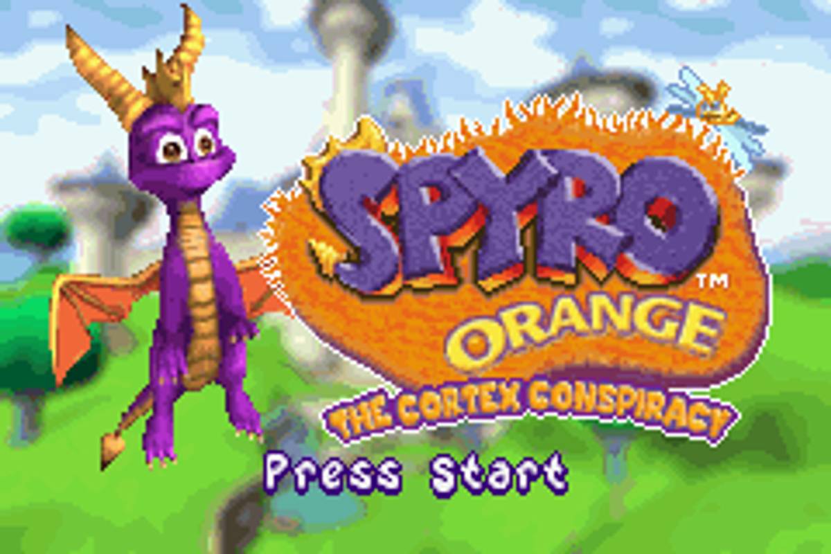 Spyro Orange: The Cortex Conspiracy ROM - GBA screenshot 1