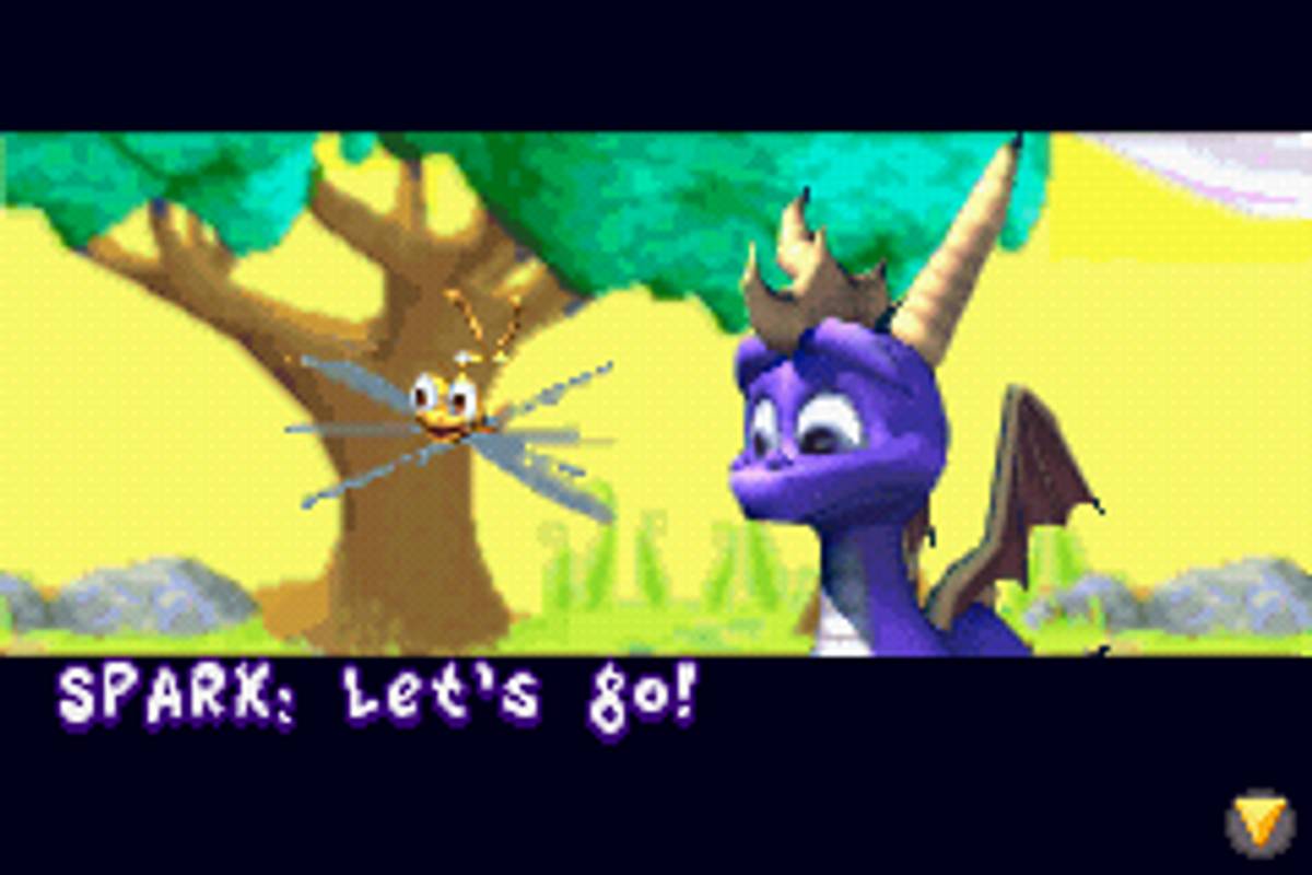 Spyro Orange: The Cortex Conspiracy ROM - GBA screenshot 2
