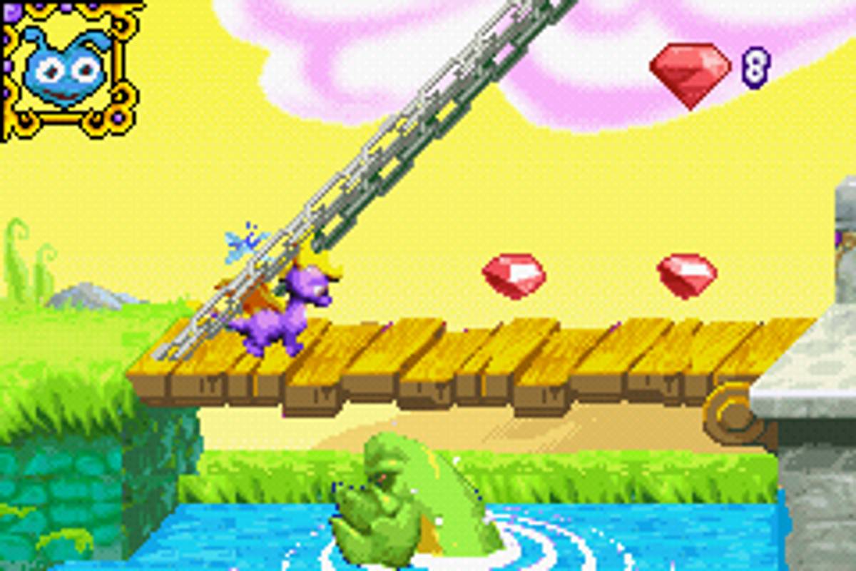 Spyro Orange: The Cortex Conspiracy ROM - GBA screenshot 3