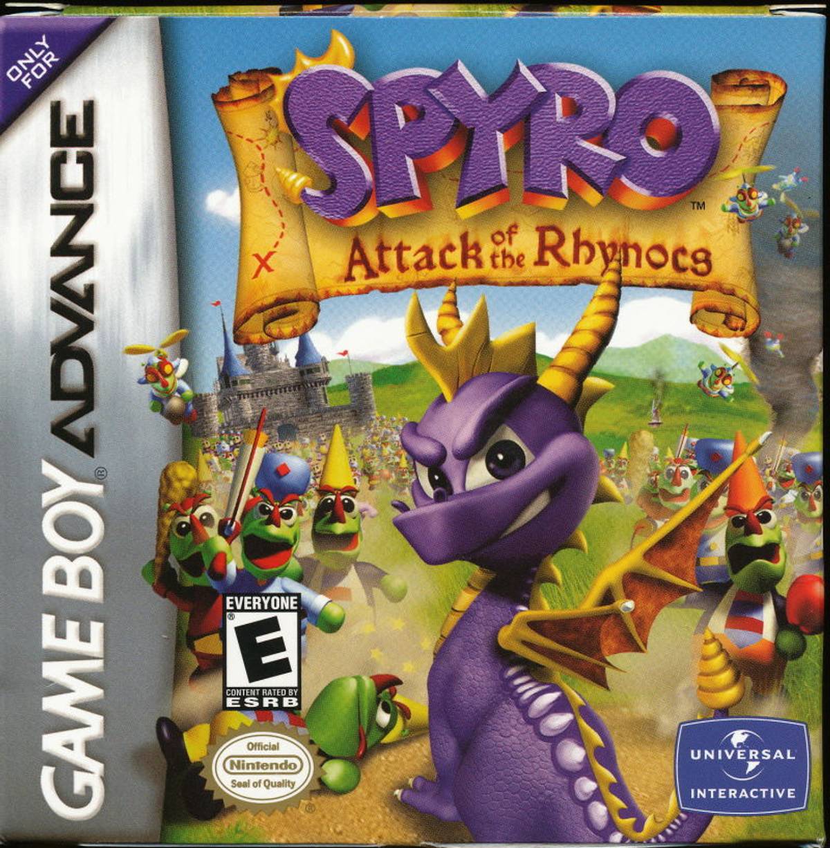 Download Torrent Spyro: Attack of the Rhynocs ROM – GBA