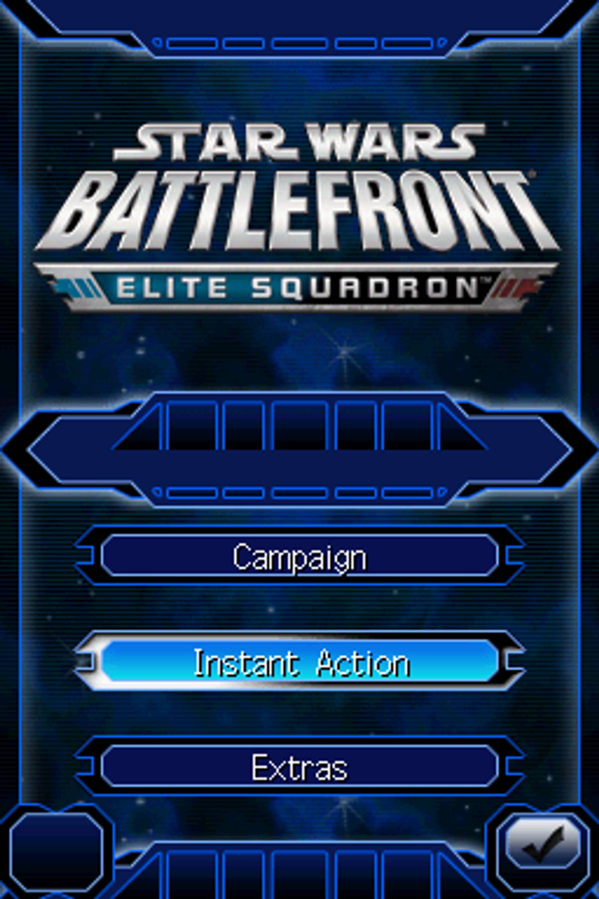 Star Wars: Battlefront - Elite Squadron ROM - NDS screenshot 1
