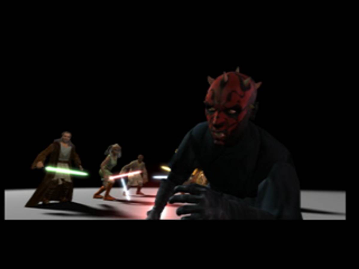 Star Wars: Episode I - Jedi Power Battles ISO - PS1 screenshot 3