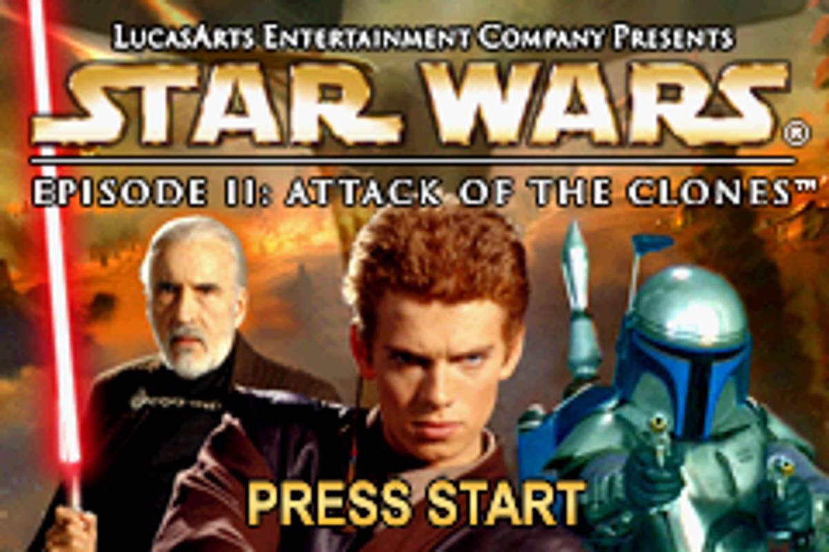 Star Wars: Episode II - Attack of the Clones ROM - GBA screenshot 1