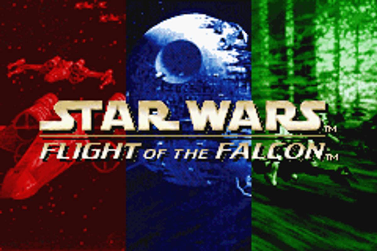 Star Wars: Flight of the Falcon ROM - GBA screenshot 1