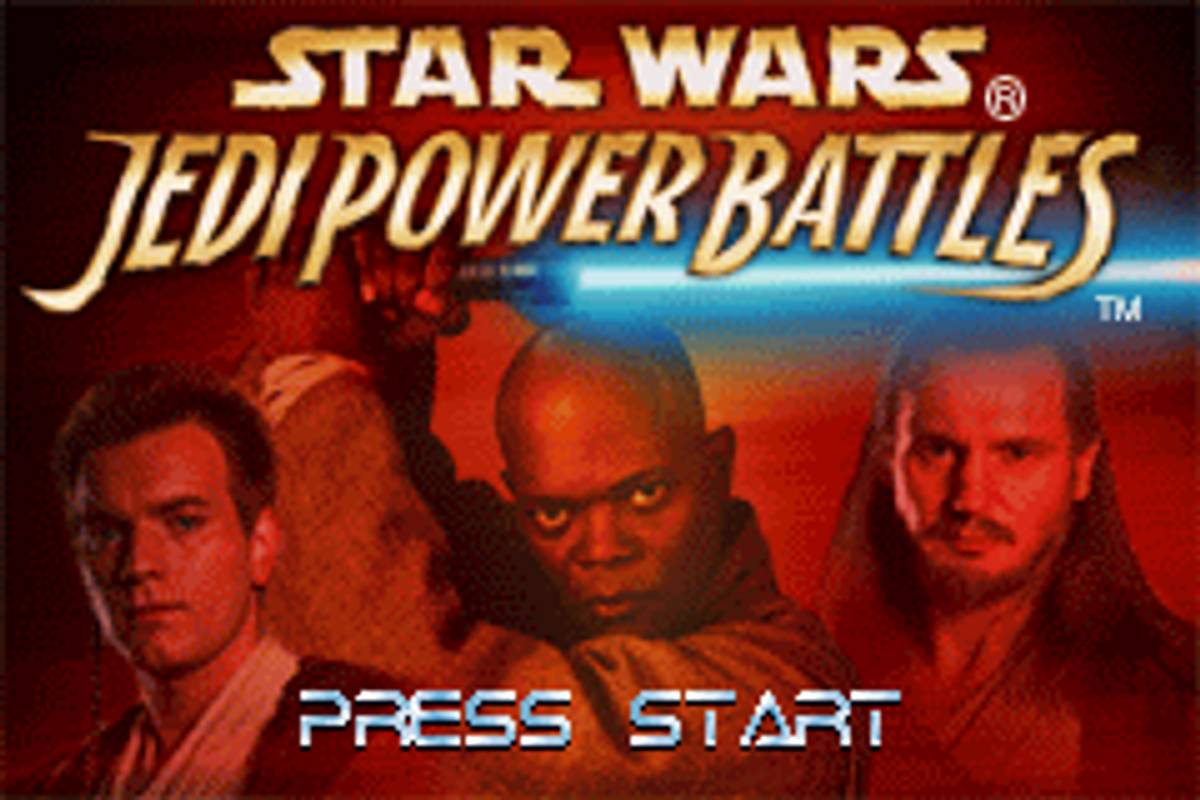 Star Wars: Jedi Power Battles ROM - GBA screenshot 1