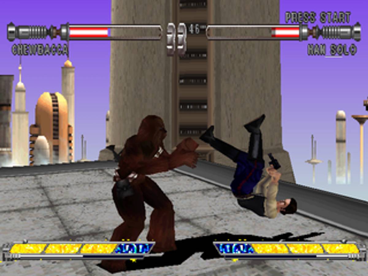 Star Wars: Masters of Teräs Käsi ISO - PS1 screenshot 10