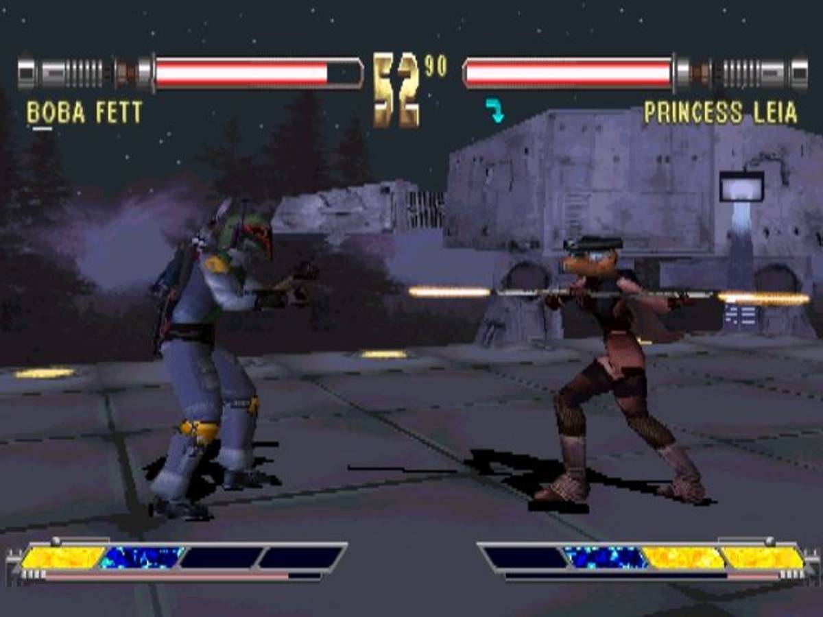 Star Wars: Masters of Teräs Käsi ISO - PS1 screenshot 4