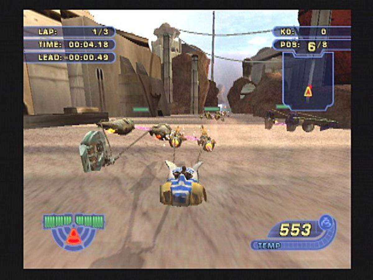 Star Wars: Racer Revenge ISO - PS2 screenshot 5