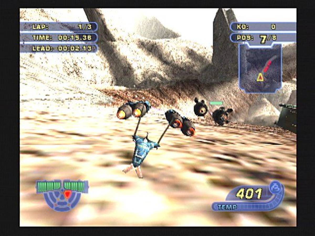 Star Wars: Racer Revenge ISO - PS2 screenshot 9