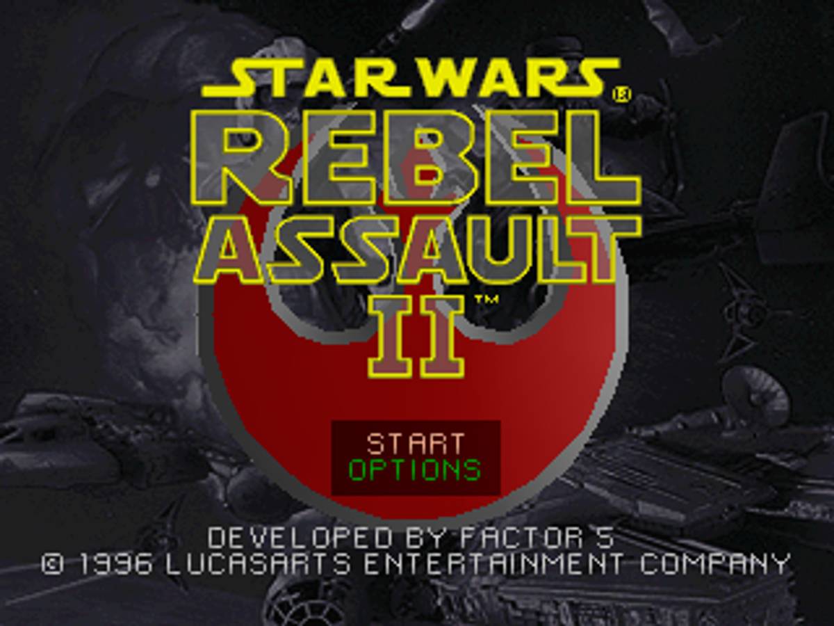 Star Wars: Rebel Assault II - The Hidden Empire ISO - PS1 screenshot 8