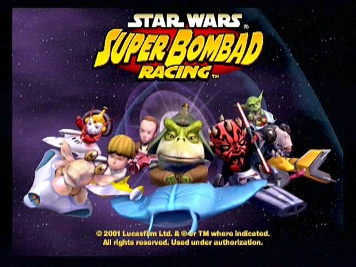 Star Wars: Super Bombad Racing ISO - PS2 screenshot 1