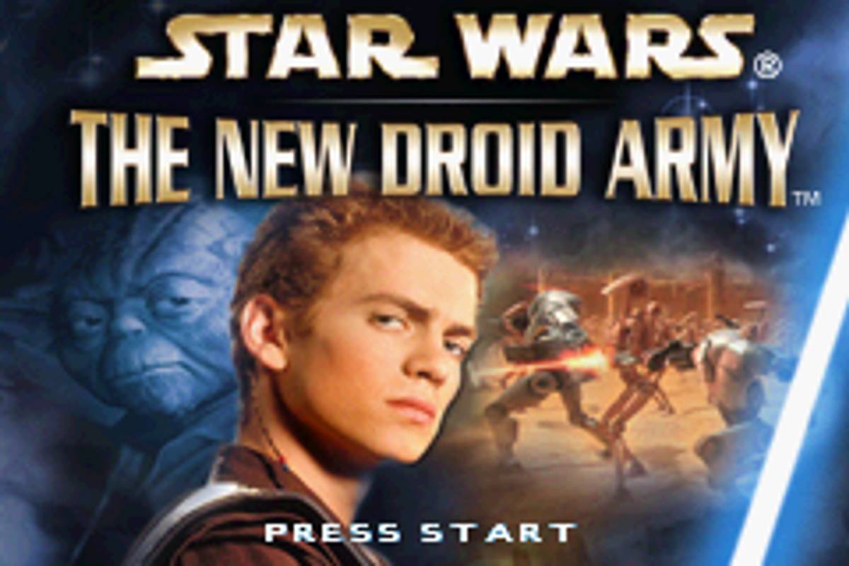 Star Wars: The New Droid Army ROM - GBA screenshot 2