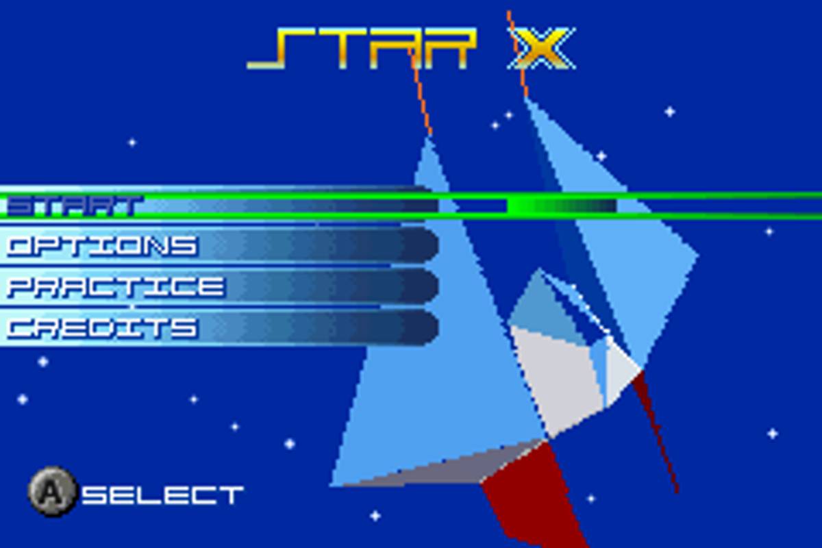 Star X ROM - GBA screenshot 1