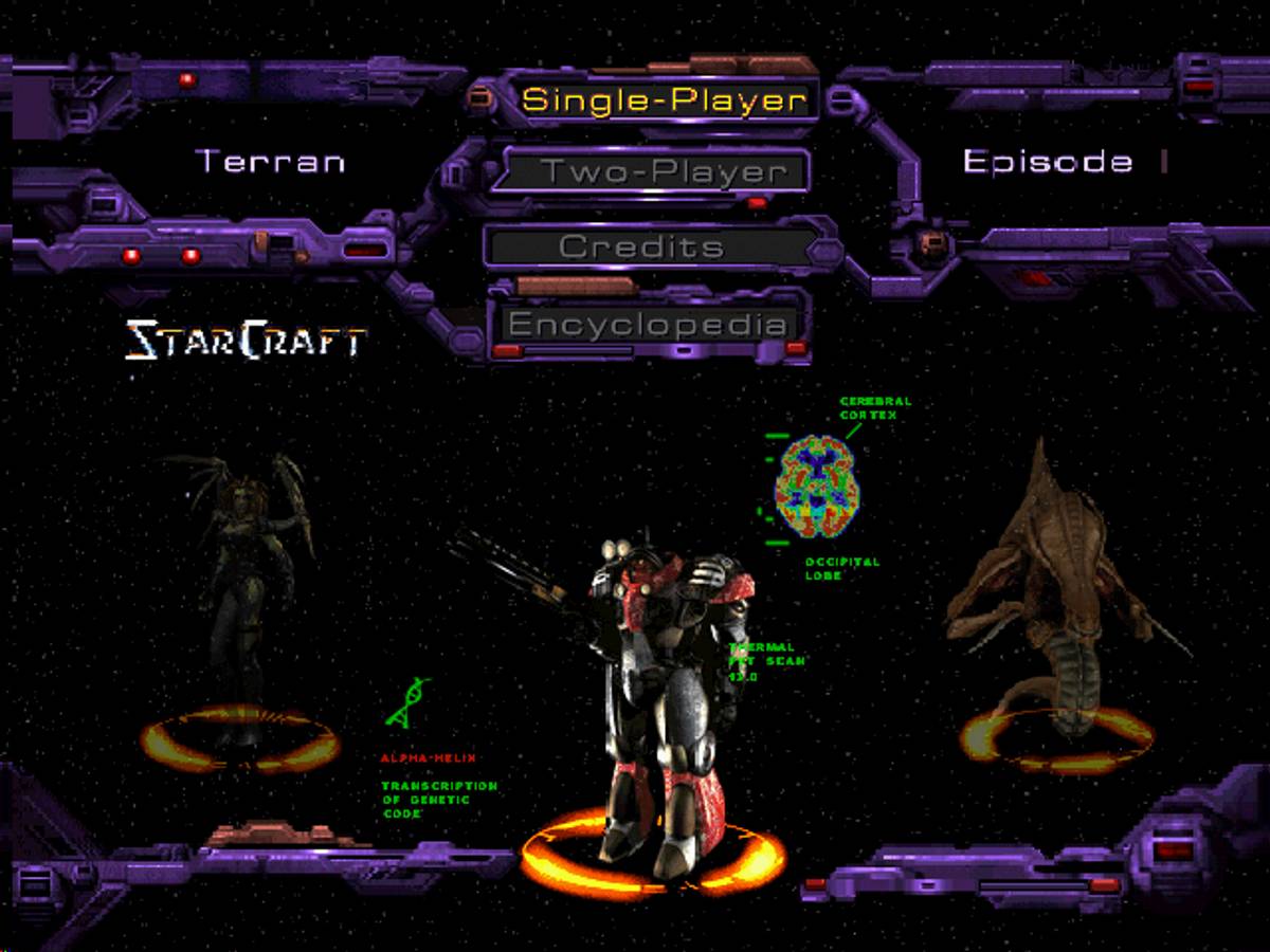 StarCraft 64  ROM - N64 screenshot 1