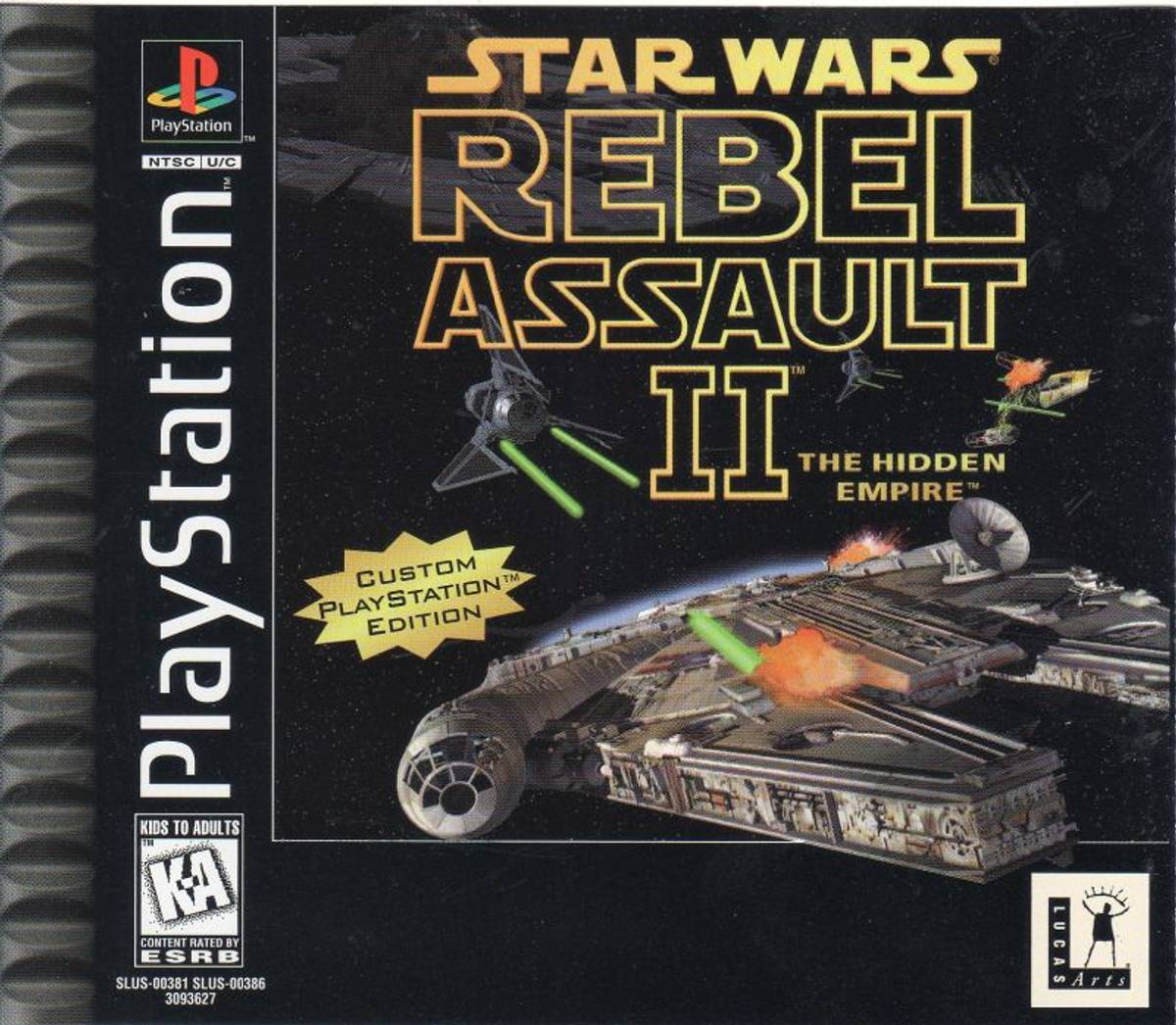 Download Torrent Star Wars: Rebel Assault II – The Hidden Empire ISO – PS1