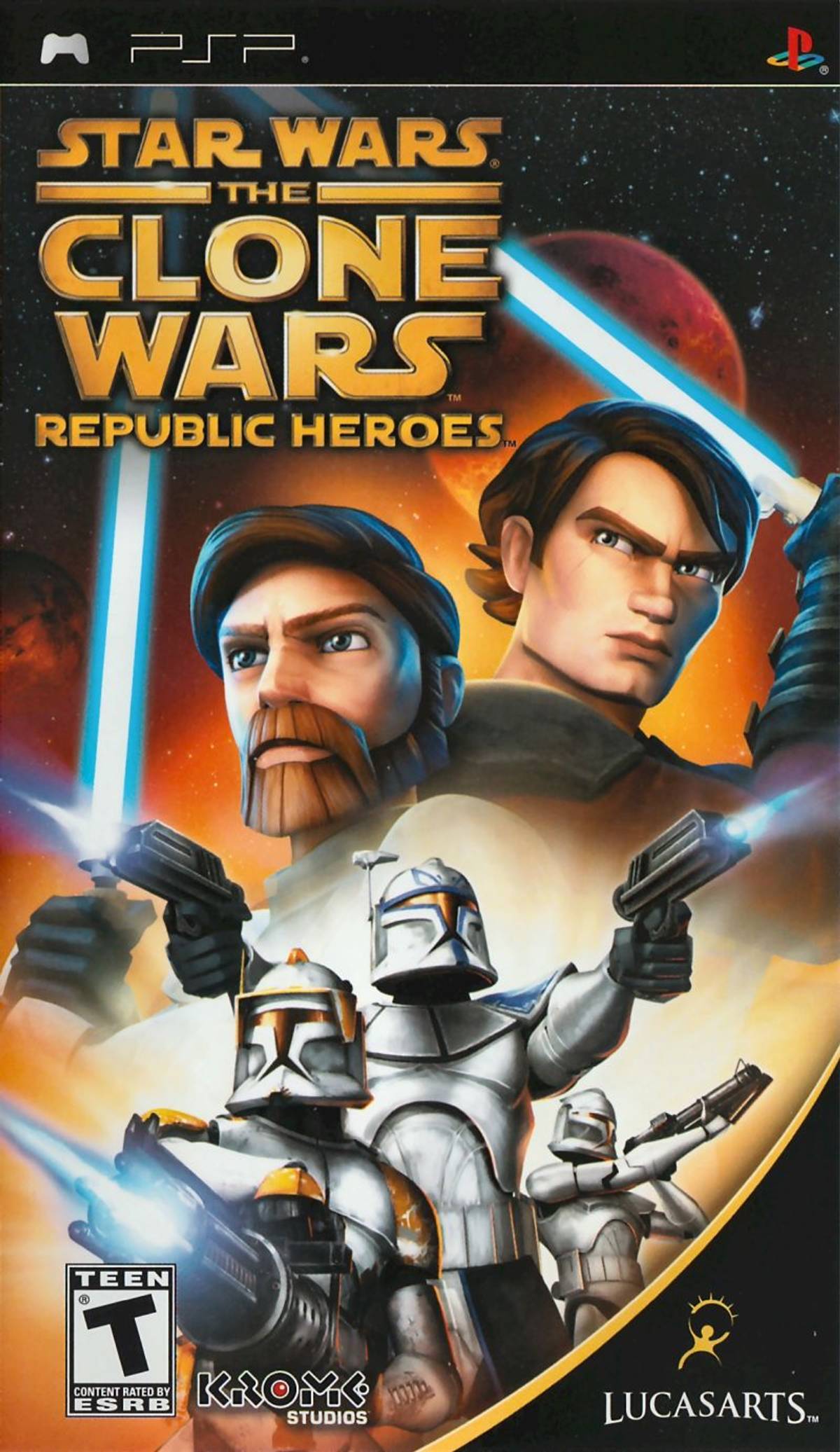 Download Torrent Star Wars: The Clone Wars – Republic Heroes ISO – PSP