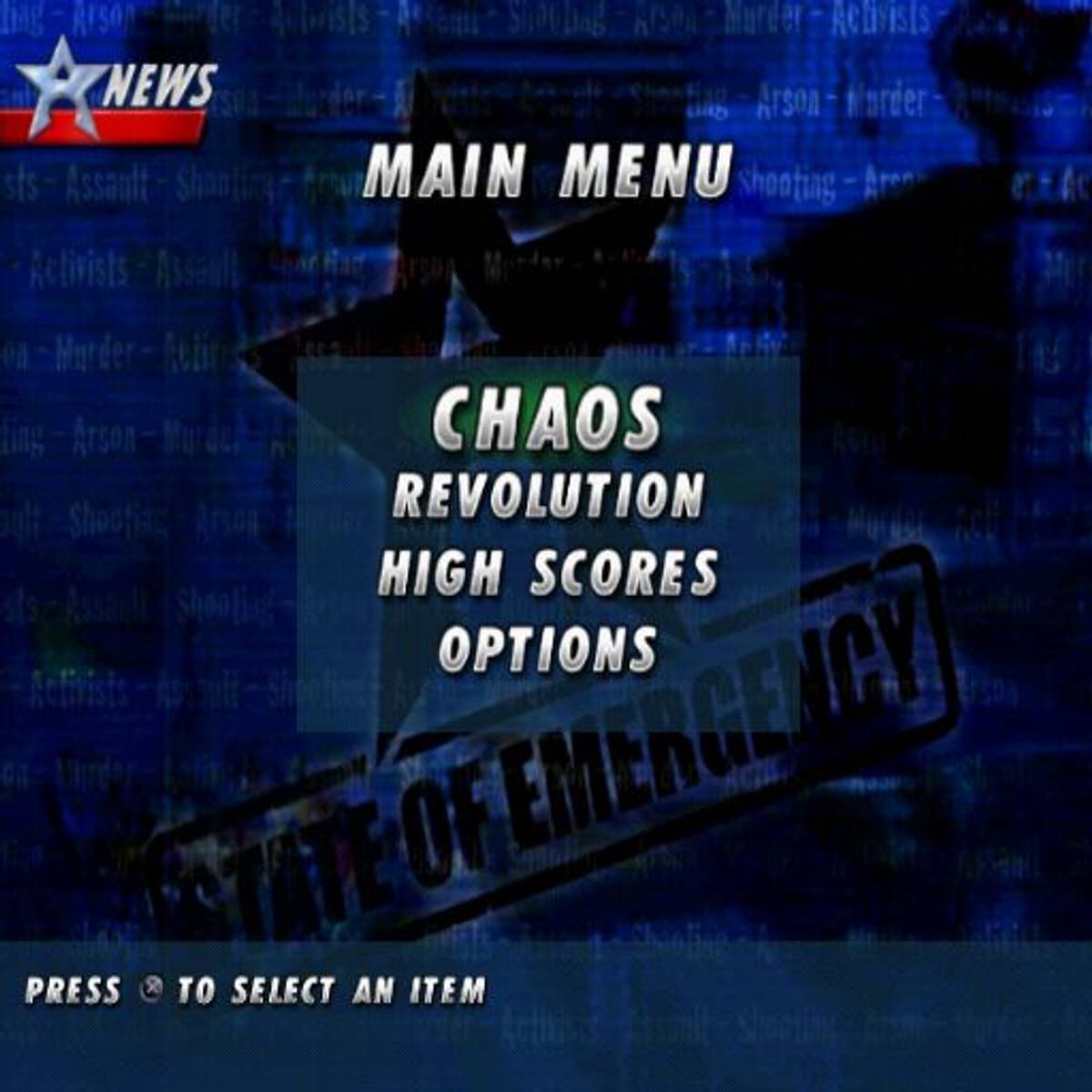 State of Emergency ISO - PS2 screenshot 2