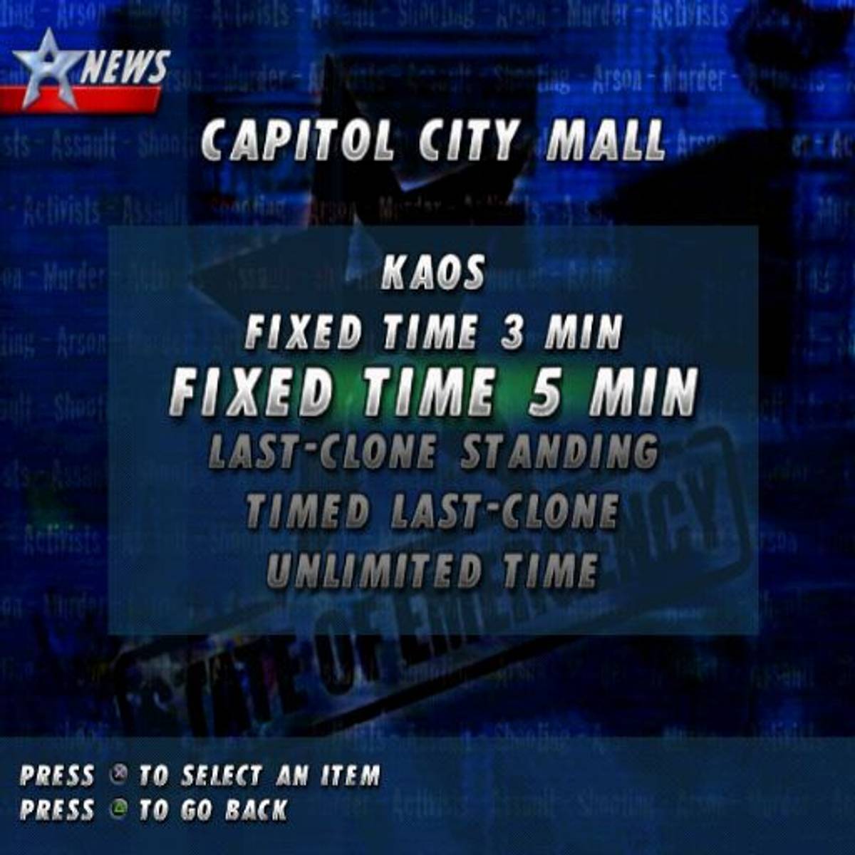 State of Emergency ISO - PS2 screenshot 7