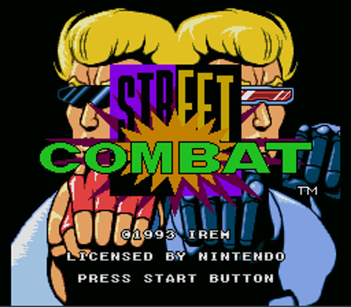 Street Combat ROM - SNES screenshot 1