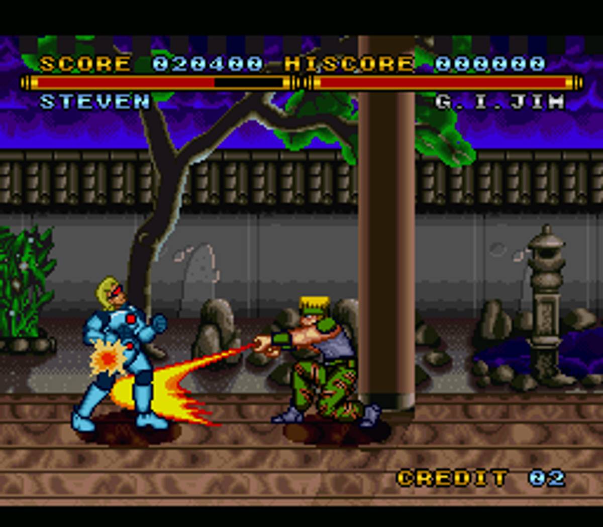 Street Combat ROM - SNES screenshot 10