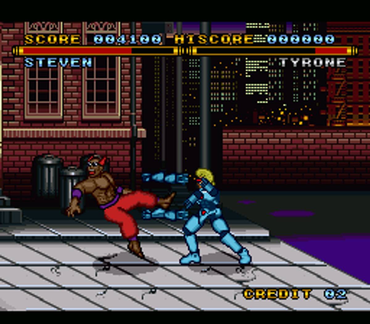 Street Combat ROM - SNES screenshot 5