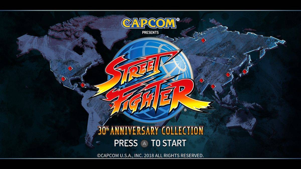 Street Fighter: 30th Anniversary Collection ROM - Nintendo Switch screenshot 1