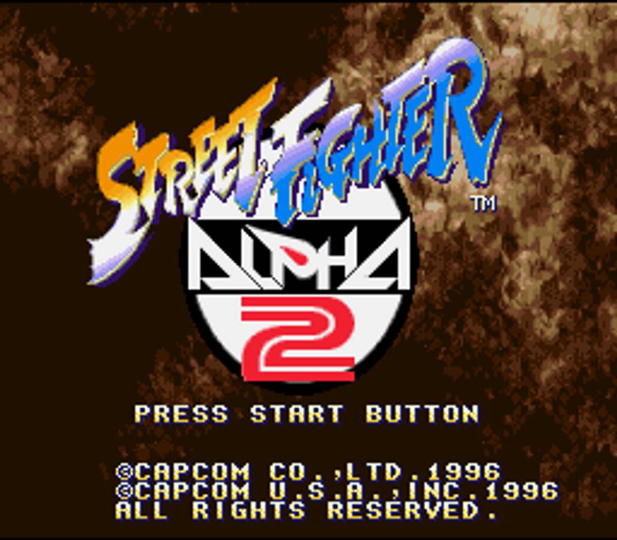 Street Fighter Alpha 2 ROM - SNES screenshot 1