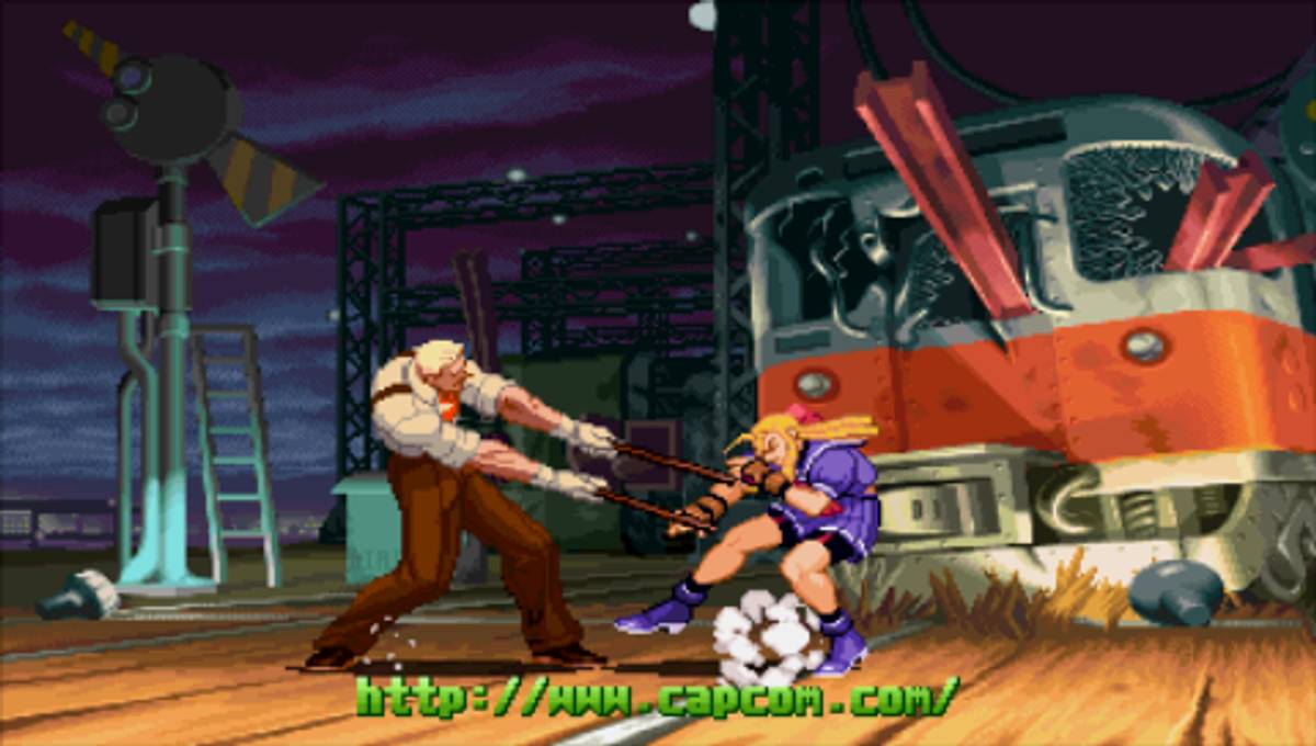 Street Fighter Alpha 3 MAX ISO - PSP screenshot 3