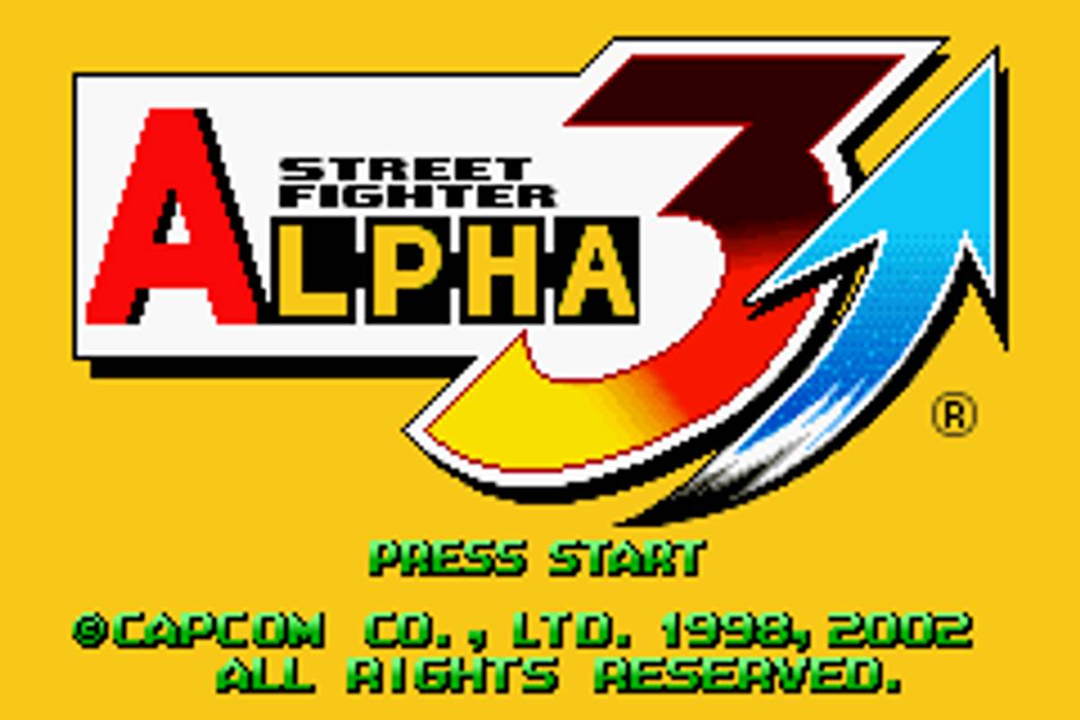 Street Fighter Alpha 3 ROM - GBA screenshot 1