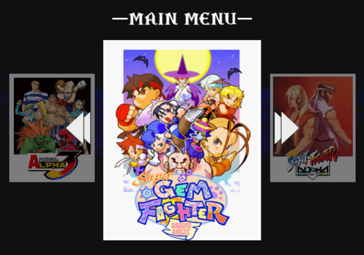 Street Fighter: Alpha - Anthology ISO - PS2 screenshot 2