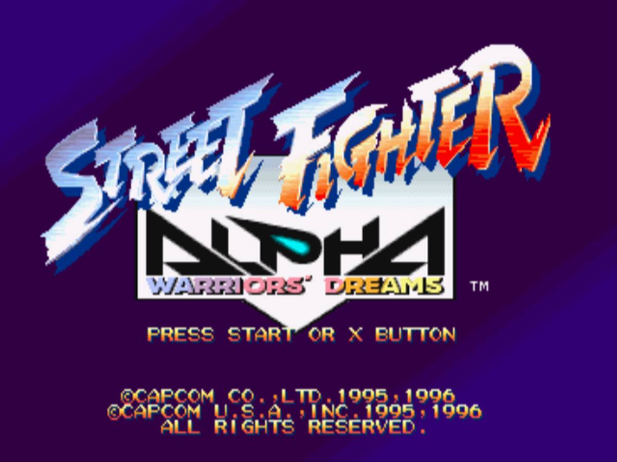 Street Fighter Alpha: Warriors' Dreams ISO - PS1 screenshot 1