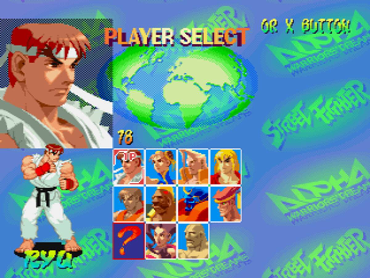 Street Fighter Alpha: Warriors' Dreams ISO - PS1 screenshot 3