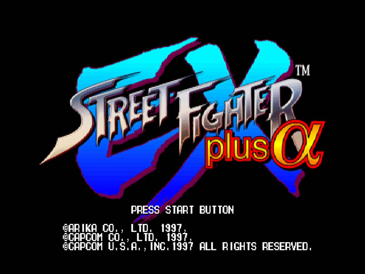 Street Fighter EX Plus α ISO - PS1 screenshot 1